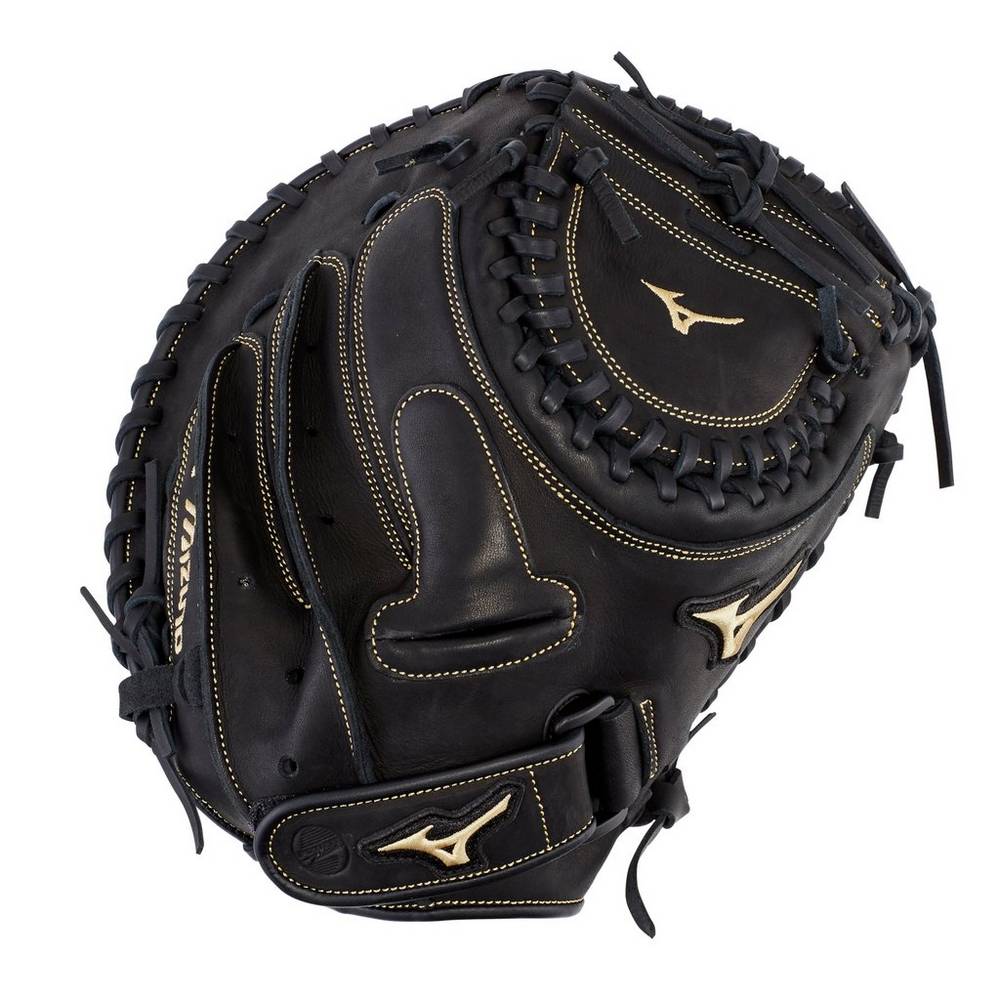 Damske Catchers Mitt Mizuno MVP Prime Fastpitch 34" Softball Čierne Vypredaj WDBM91352